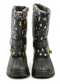 Wojtylko Z24102C čierno žlté detské snehule | ARNO-obuv.sk - obuv s tradíciou