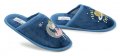 Axim 4P24066 modré dievčenské papuče | ARNO-obuv.sk - obuv s tradíciou