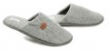 Axim 9P24079 šedé pánske papuče | ARNO-obuv.sk - obuv s tradíciou