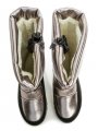 Wojtylko 5Z23038 zlato čierne dievčenské zimné topánky | ARNO-obuv.sk - obuv s tradíciou