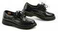 T.Sokolski CHJ23-324 čierna kroko laková dámska obuv | ARNO-obuv.sk - obuv s tradíciou