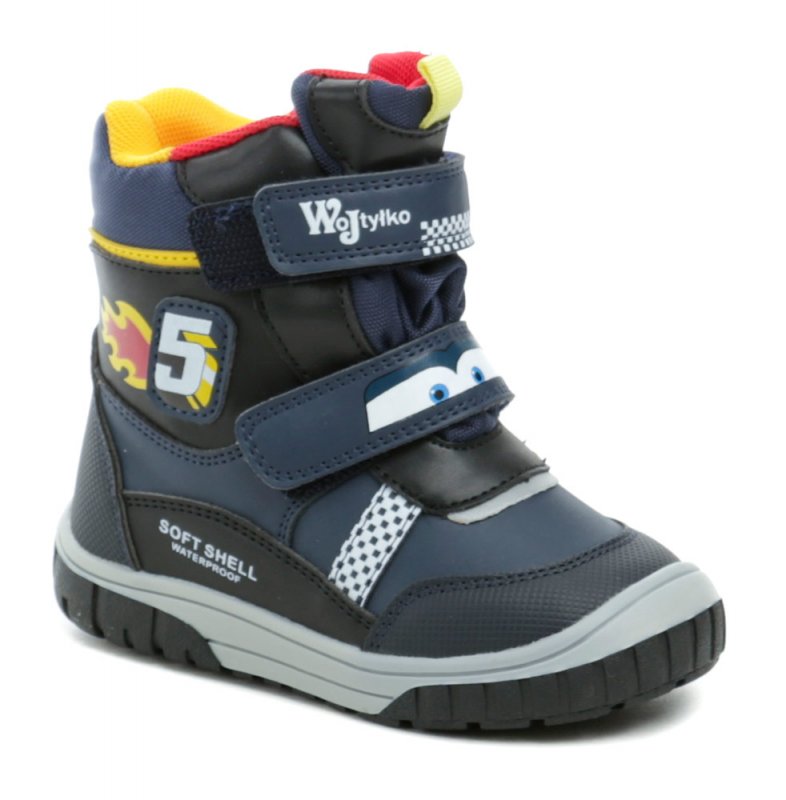 Wojtylko 3Z24098 modré detské zimné topánky | ARNO-obuv.sk - obuv s tradíciou