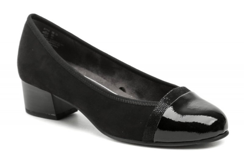 Jana 8-22366-41 čierne dámske lodičky šírka H | ARNO-obuv.sk - obuv s tradíciou