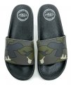 Coqui Flexi black army green pánske plážovky | ARNO-obuv.sk - obuv s tradíciou