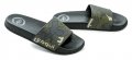 Coqui Flexi black army green pánske plážovky | ARNO-obuv.sk - obuv s tradíciou