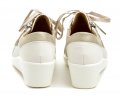 Wojtylko 7A23510B bielo zlatá dámska obuv | ARNO-obuv.sk - obuv s tradíciou