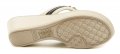 Piccadilly 540345-1 béžové dámske žabky na kline | ARNO-obuv.sk - obuv s tradíciou