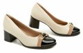 Piccadilly 654044-1 čierno béžové dámske lodičky | ARNO-obuv.sk - obuv s tradíciou