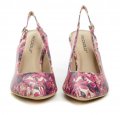 Piccadilly 745145-1 ružové kvetové dámske lodičky | ARNO-obuv.sk - obuv s tradíciou