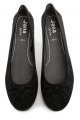 Jana 8-22164-41 čierne dámske baleríny šírka H | ARNO-obuv.sk - obuv s tradíciou