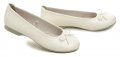 Jana 8-22163-41 biele dámske baleríny šírka H | ARNO-obuv.sk - obuv s tradíciou