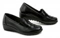 Wojtylko 7B24351C čierne dámske mokasíny na kline | ARNO-obuv.sk - obuv s tradíciou