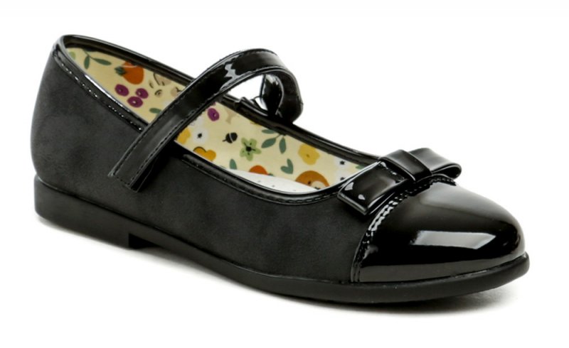 Wojtylko 5B24420C čierne dievčenské črievičky | ARNO-obuv.sk - obuv s tradíciou