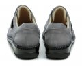Axel AXCW132 šedé dámske poltopánky šírka H | ARNO-obuv.sk - obuv s tradíciou