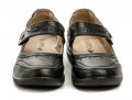 Wojtylko 7B24366C čierne dámske letné topánky | ARNO-obuv.sk - obuv s tradíciou
