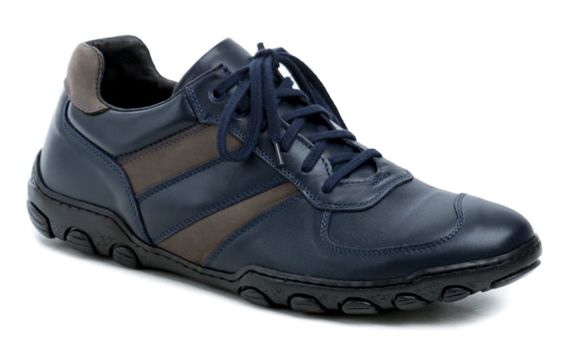 Koma 09M0635 modré pánske nadmerné poltopánky | ARNO-obuv.sk - obuv s tradíciou