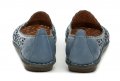 Urban Ladies 307-24 modré dámske nadmerné mokasíny | ARNO-obuv.sk - obuv s tradíciou