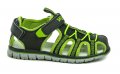 Wojtylko 5S24440C čierno zelené detské sandále | ARNO-obuv.sk - obuv s tradíciou