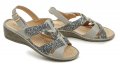 Wojtylko 7S23528S šedé dámske sandále | ARNO-obuv.sk - obuv s tradíciou