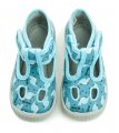 Befado 630P010 tyrkysové detské papučky | ARNO-obuv.sk - obuv s tradíciou