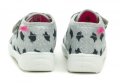 Befado 212P078 šedo ružové detské plátené tenisky | ARNO-obuv.sk - obuv s tradíciou