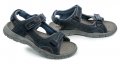 Josef Seibel 16804 modré pánske nadmerné sandále | ARNO-obuv.sk - obuv s tradíciou