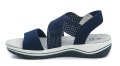 Jana 8-28768-42 navy dámske sandále šírka H | ARNO-obuv.sk - obuv s tradíciou