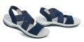 Jana 8-28768-42 navy dámske sandále šírka H | ARNO-obuv.sk - obuv s tradíciou