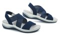 Jana 8-28768-42 navy dámske sandále šírka H | ARNO-obuv.sk - obuv s tradíciou