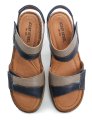 Josef Seibel 76719 Debra 19 navy dámske nadmerné sandále | ARNO-obuv.sk - obuv s tradíciou