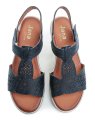 Jana 8-28262-44 navy dámske sandále šírka H | ARNO-obuv.sk - obuv s tradíciou
