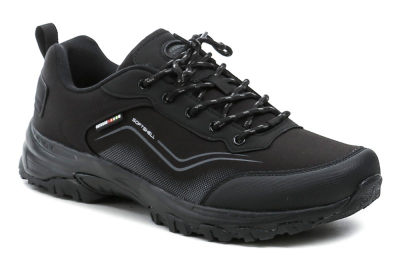 American Club WT216-24 čierne pánske softshell tenisky | ARNO-obuv.sk - obuv s tradíciou