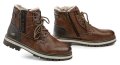 Mustang 15M009100200 hnedé pánske nadmerné zimné topánky | ARNO-obuv.sk - obuv s tradíciou