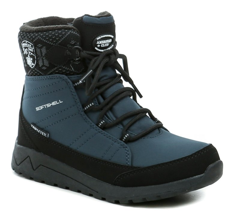 American Club SN86-25 navy detské zimné topánky | ARNO-obuv.sk - obuv s tradíciou