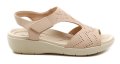 Piccadilly 239030-1 béžové dámske nadmerné sandále šírka H | ARNO-obuv.sk - obuv s tradíciou