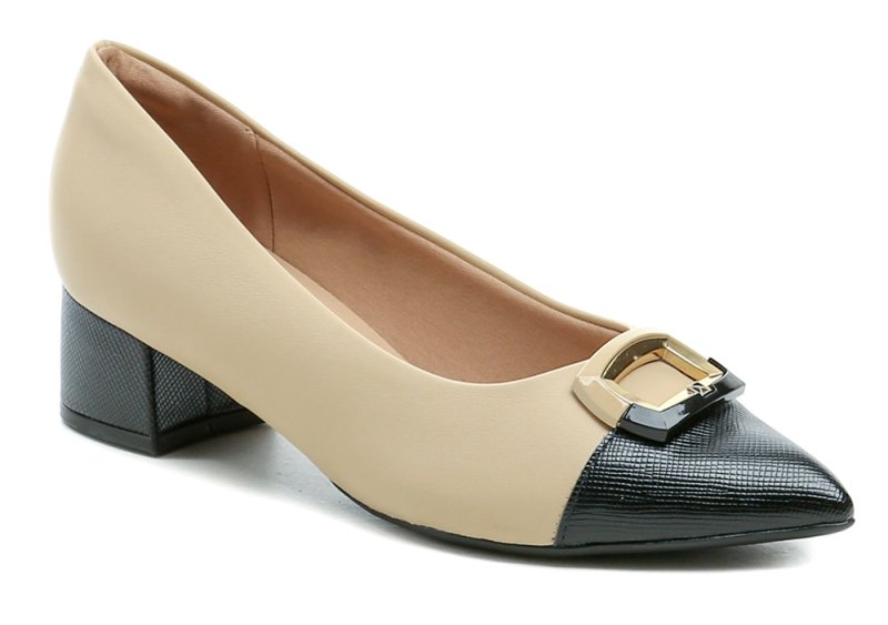 Piccadilly 739095-2 béžovo čierne dámske lodičky | ARNO-obuv.sk - obuv s tradíciou