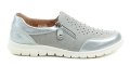 Wojtylko 7B26315 šedo strieborné dámske poltopánky | ARNO-obuv.sk - obuv s tradíciou