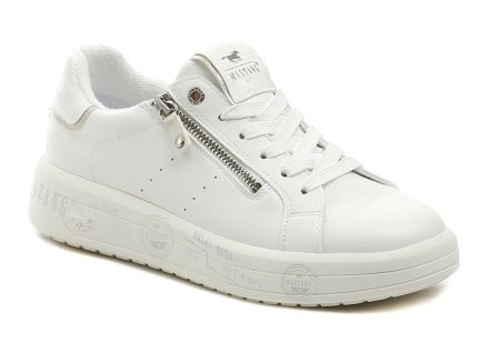 Dámska celoročná vychádzková obuv so šnurovaním aj na zips, vyrobená z kombinácie syntetického a textilného materiálu.