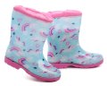 Wojtylko 3G5060N Unicorn tyrkysové detské gumáky | ARNO-obuv.sk - obuv s tradíciou