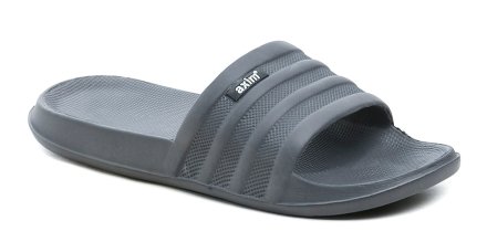 Pánska letné rekreačné nazúvacie plážová obuv, vyrobená zo syntetického materiálu.