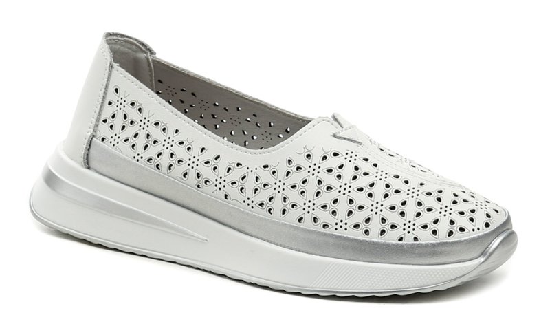 T.Sokolski W26-653 biele dámske mokasíny | ARNO-obuv.sk - obuv s tradíciou