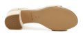 Tamaris 1-28201-42 béžové dámske sandále na podpätku | ARNO-obuv.sk - obuv s tradíciou