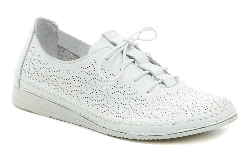 Wild 017911854-B2 biele dámske poltopánky | ARNO-obuv.sk - obuv s tradíciou