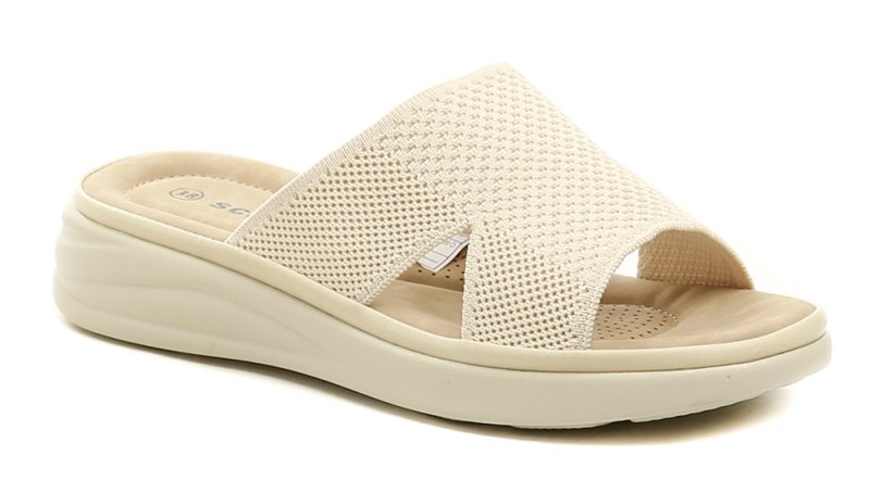 Scandi 241-2097-K1 béžové dámske nazúvaky | ARNO-obuv.sk - obuv s tradíciou