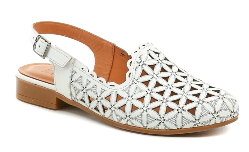 Klop 182759 biela letná dámska obuv | ARNO-obuv.sk - obuv s tradíciou