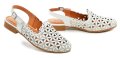 Klop 182759 biela letná dámska obuv | ARNO-obuv.sk - obuv s tradíciou