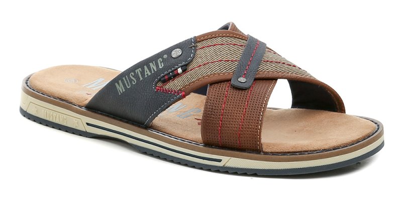 Mustang 26N0101001 cognac pánske nazúvaky | ARNO-obuv.sk - obuv s tradíciou