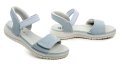 Jana 8-28774-46 denim dámske sandále šírka H | ARNO-obuv.sk - obuv s tradíciou