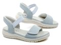 Jana 8-28774-46 denim dámske sandále šírka H | ARNO-obuv.sk - obuv s tradíciou