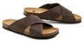 COSMOS Comfort 8110-704a hnedé pánske nadmerné nazúvaky | ARNO-obuv.sk - obuv s tradíciou